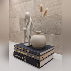 Decorative Book Stack × 3